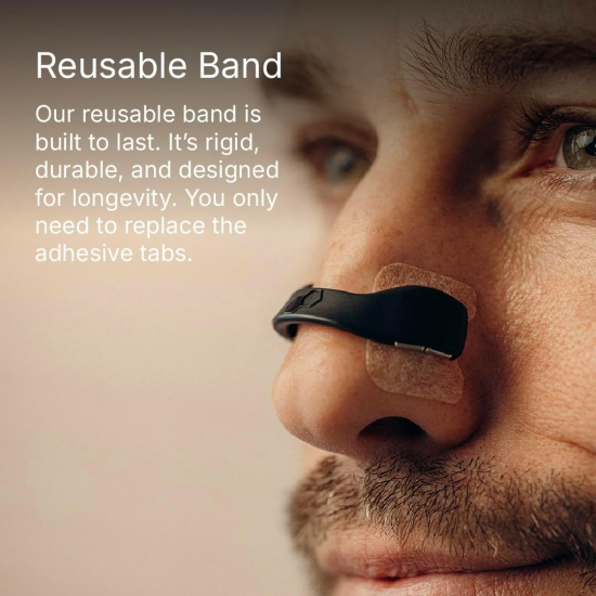 Magnetic Breathing Nasal Strip