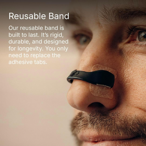 Magnetic Breathing Nasal Strip