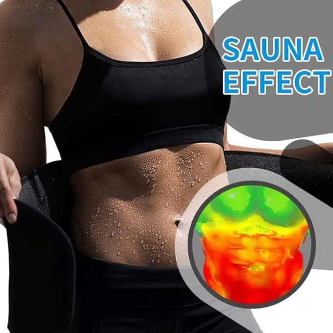 Adjustable Waist Trimmer Sweat Belt