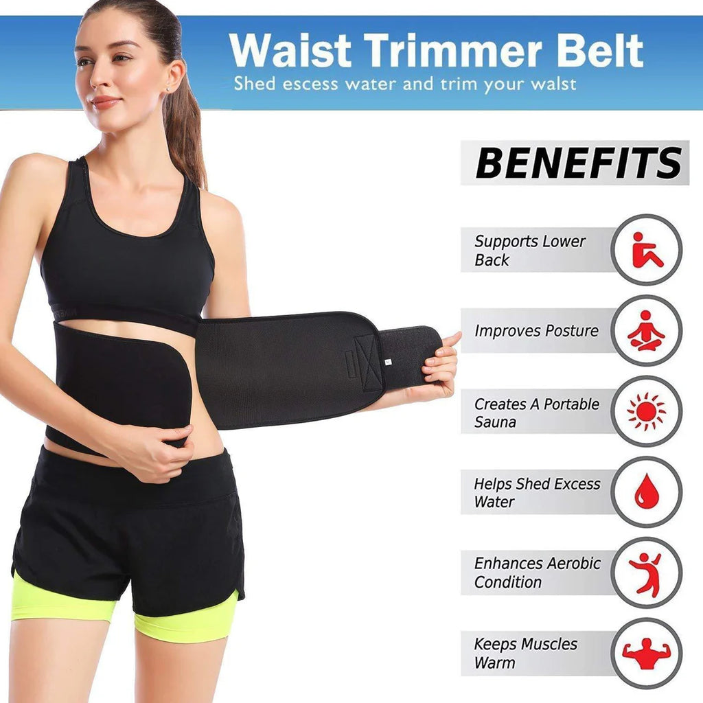 Adjustable Waist Trimmer Belt