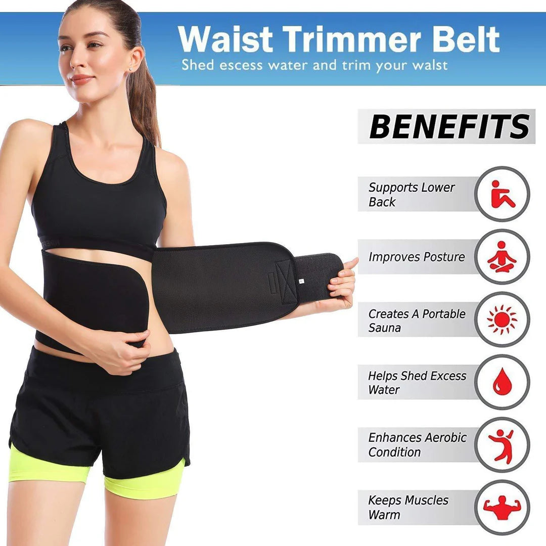 Adjustable Waist Trimmer Belt